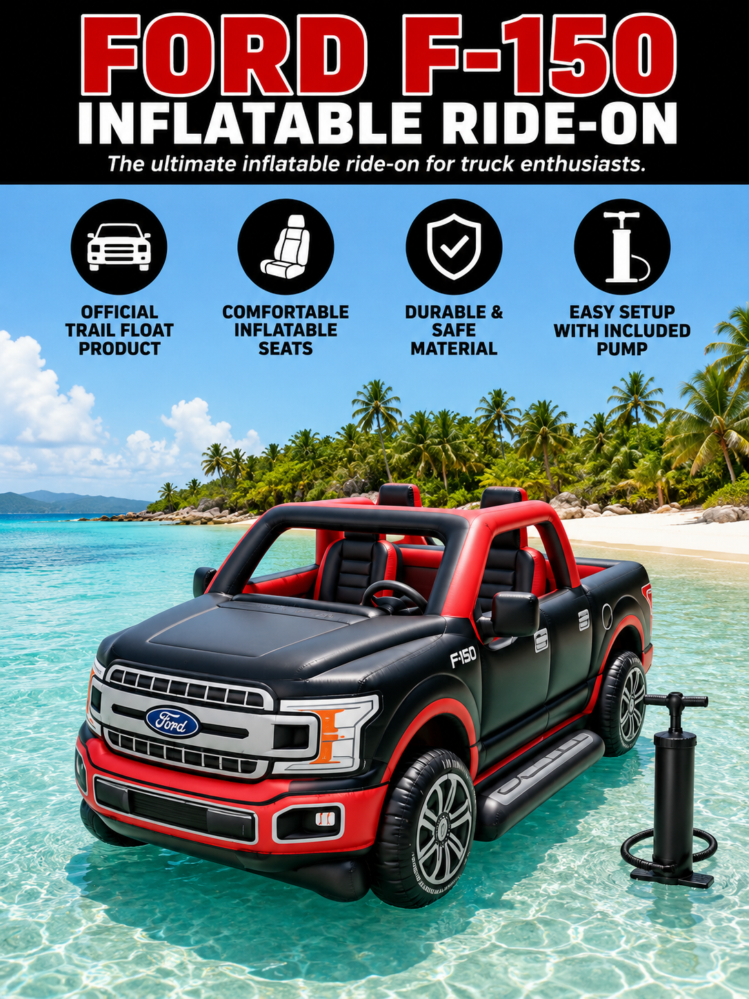 TRAILFLOATS Inflatable Floaties